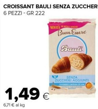 Tigre Bauli Croissant Senza Zuccheri offerta