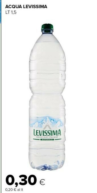 Tigre Levissima Levissima - Acqua Minerale Naturale offerta