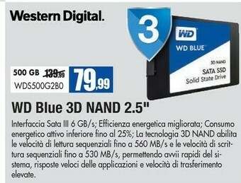 Wellcome Western Digital Hard disk ssd offerta