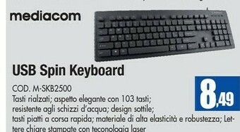 Wellcome Mediacom Tastiera offerta