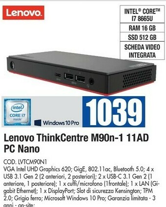 Wellcome Lenovo acer aspire offerta