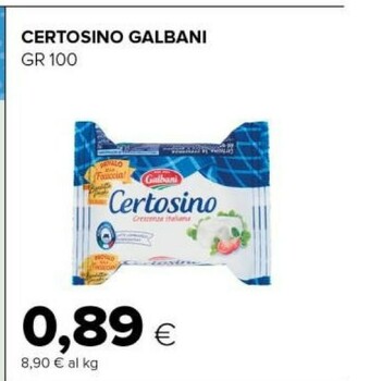 Tigre Galbani Certosino 100 G(ml) offerta