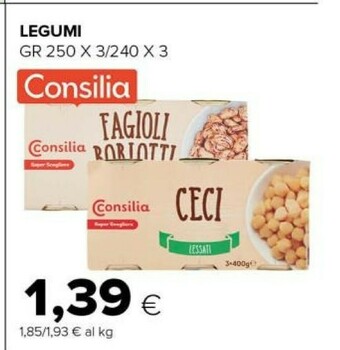 Tigre Consilia - Fagioli Borlotti offerta