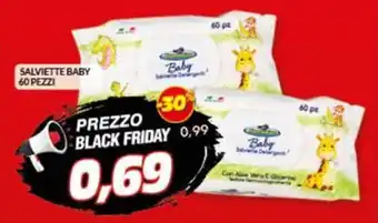 Risparmio Casa SALVIETTE BABY 60 PEZZI offerta
