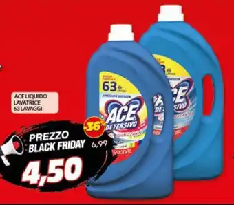 Risparmio Casa ACE LIQUIDO LAVATRICE 63 LAVAGGI offerta