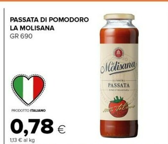 Tigre La Molisana Passata Di Pomodoro 690 Gr offerta