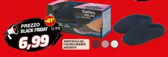 Risparmio Casa PANTOFOLE GEL COLORI E NUMERI ASSORTITI offerta