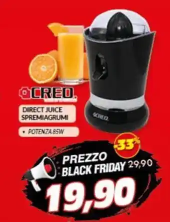 CREO. DIRECT JUICE SPREMIAGRUMI