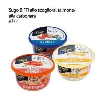 Galassia Sugo BIFFI allo scoglio/al salmone/ alla carbonara g 150 offerta