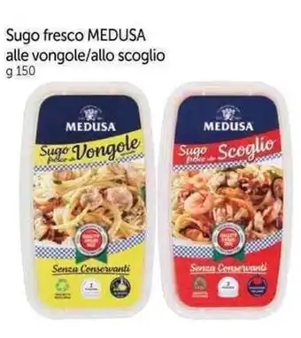 Sugo fresco MEDUSA alle vongole/allo scoglio g 150