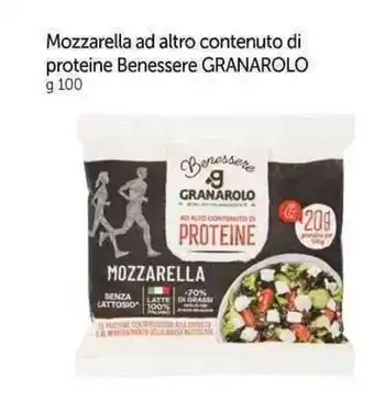 Galassia Mozzarella ad altro contenuto di proteine Benessere GRANAROLO g 100 offerta