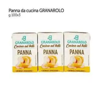 Galassia Panna da cucina GRANAROLO g 100x3 offerta