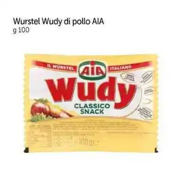 Galassia Wurstel Wudy di pollo AIA g 100 offerta