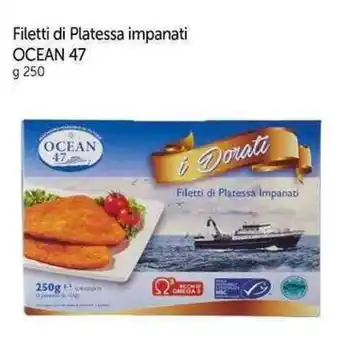 Galassia Filetti di Platessa impanati OCEAN 47 g 250 offerta