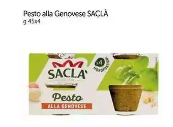 Galassia Pesto alla Genovese SACLÀ g 45x4 offerta