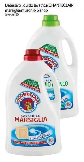 Detersivo liquido lavatrice CHANTECLAIR marsiglia/muschio bianco lavaggi 35