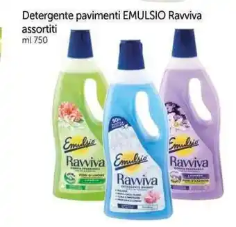 Detergente pavimenti EMULSIO Ravviva assortiti ml 750