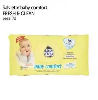 Galassia Salviette baby comfort FRESH & CLEAN pezzi 72 offerta