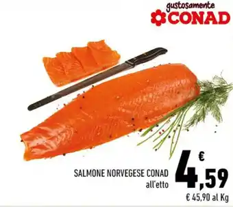 Conad Margherita SALMONE NORVEGESE CONAD offerta