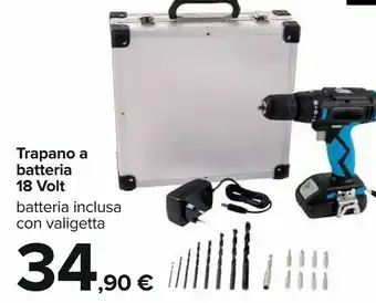 Carrefour Trapano A Batteria offerta