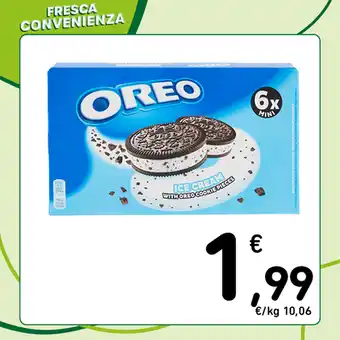 Conad BISCOTTI OREO 6 gelati con pezzi di oreo, 198 g offerta
