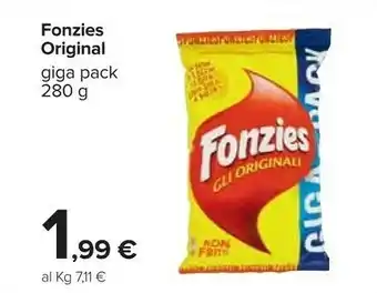 Carrefour Fonzies Gli Original offerta