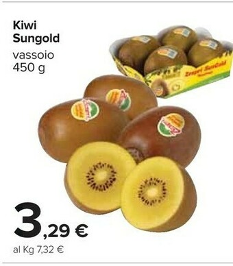 Carrefour Kiwi Sungold offerta