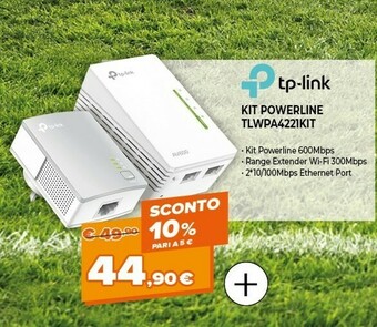 Expert Tp Link Kit Powerline TL-WPA4221 KIT offerta