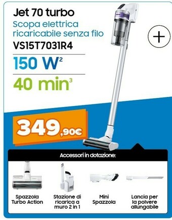 Expert Samsung VS15T7031R4 Sacchetto Per La Polvere Bianco offerta