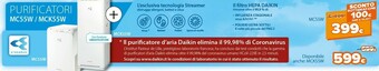 Expert Daikin Purificaatori MC55W/ MCK55W offerta