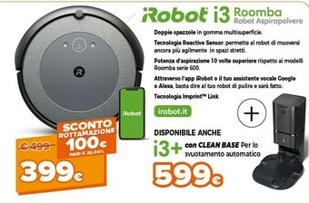 Expert iRobot I3 Aspirapolvere offerta