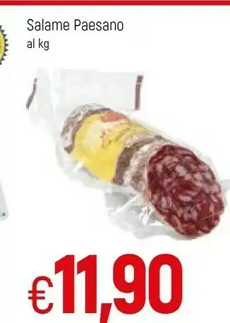Famila Salame Paesano offerta