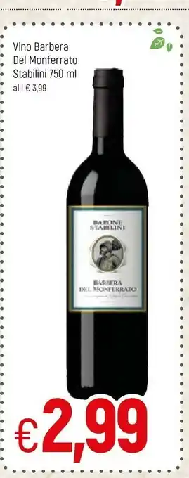 Famila Vino Del Monferrato Stabilini offerta