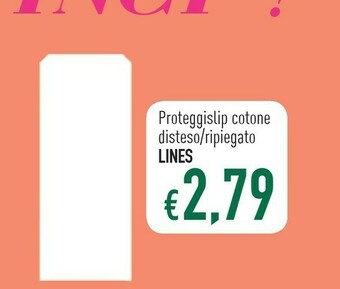 Famila Lines Proteggislip Cotone Disteso offerta