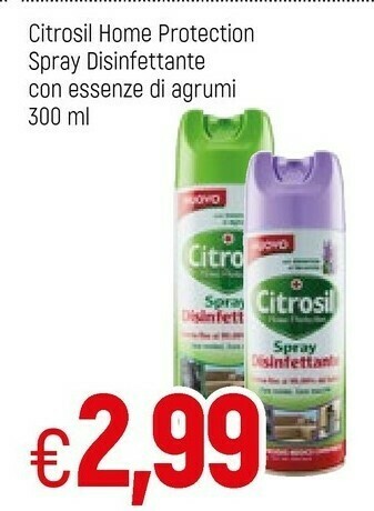 Famila Citrosil Home Protection Spray Disinfettante Con Essenze Di Agrumi offerta