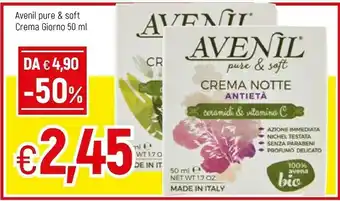 Famila Avenil Pure & Soft Crema Giorno offerta