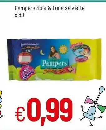 Famila Pampers Sole E Luna Salviettine , 60 Pz offerta