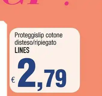Famila Lines Proteggislip Cotone Disteso offerta
