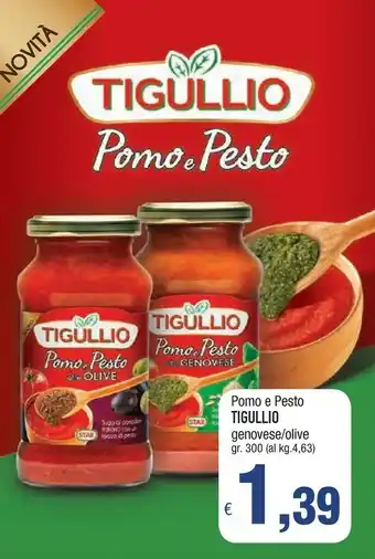 Famila Tigullio Pomo E Pesto Alle Olive 300 G(ml) offerta