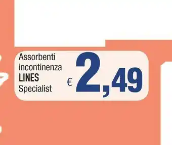 Famila Lines Assorbenti Incontinenza offerta