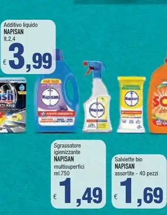 Famila Napisan Additivo Liquido offerta