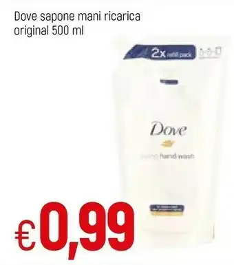Famila Dove Sapone liquido offerta