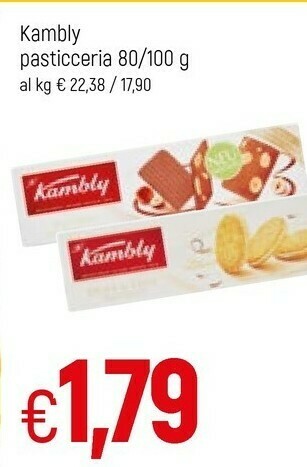 Famila Kambly Pasticceria offerta