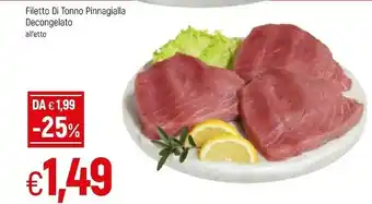 Famila Tonno fresco offerta