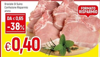 Famila Braciole Di Suino Confezione Risparmio offerta
