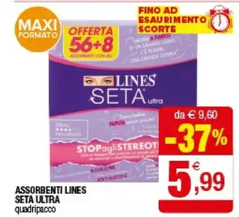 Iperal Lines Assorbenti Seta Ultra offerta