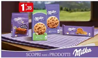 Iperal Milka Choce Brownus offerta
