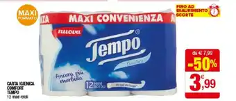 Iperal Tempo Carta Igienica Comfort offerta