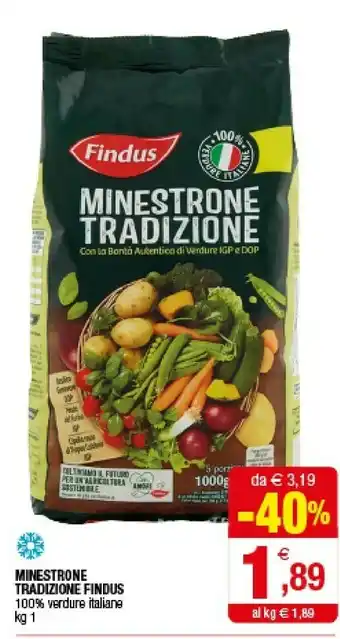Iperal Findus Minestrone Tradizione offerta