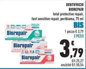 Conad DENTIFRICIO BIOREPAIR 75 ml offerta